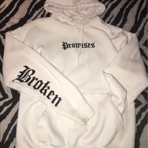 Women/ juniors broken promise hoodie